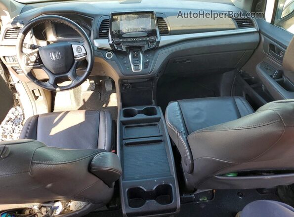 5FNRL6H74LB037481 2020 HONDA ODYSSEY Gray Widok deski rozdzielczej