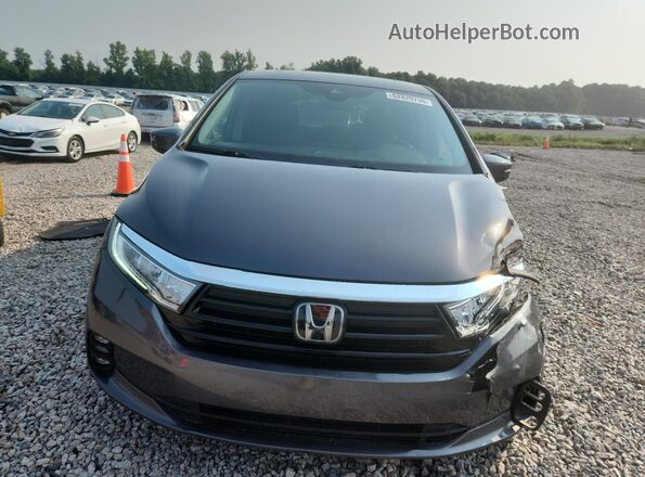 5FNRL6H74MB024988 2021 HONDA ODYSSEY Gray Вид спереду