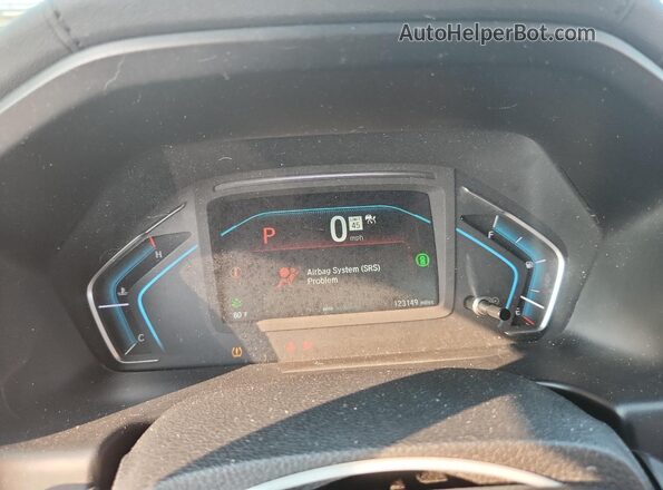 5FNRL6H74MB024988 2021 HONDA ODYSSEY Gray Вид щитка приладів