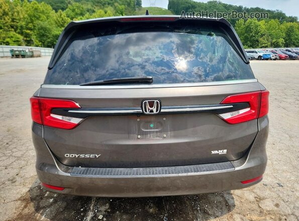 5FNRL6H74NB020473 2022 HONDA ODYSSEY Gray უკანა ხედი