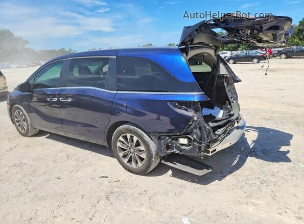 5FNRL6H74NB062691 2022 HONDA ODYSSEY Blue Tył lewy
