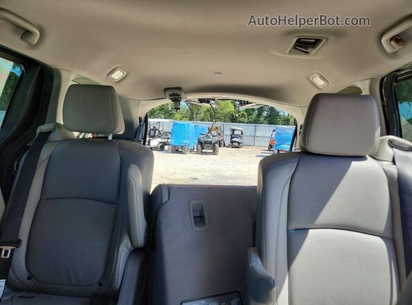 5FNRL6H74NB062691 2022 HONDA ODYSSEY Blue Widok tylnych siedzeń