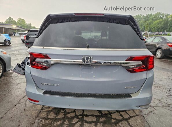 5FNRL6H74RB005011 2024 HONDA ODYSSEY Blue უკანა ხედი