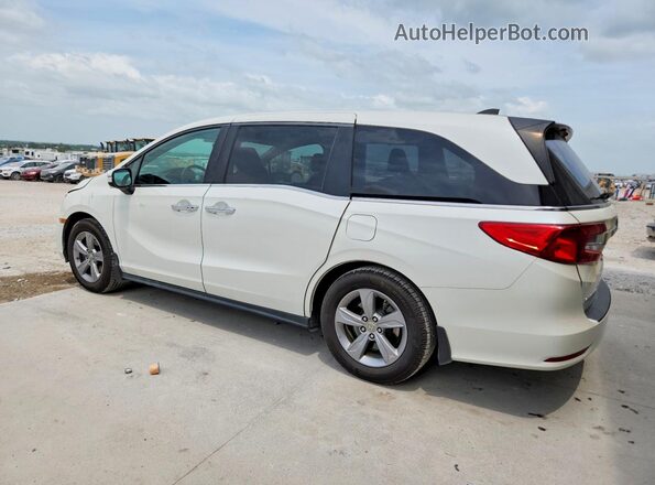 5FNRL6H75JB007452 2018 HONDA ODYSSEY White Rear left
