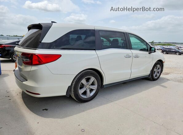 5FNRL6H75JB007452 2018 HONDA ODYSSEY White Rear right