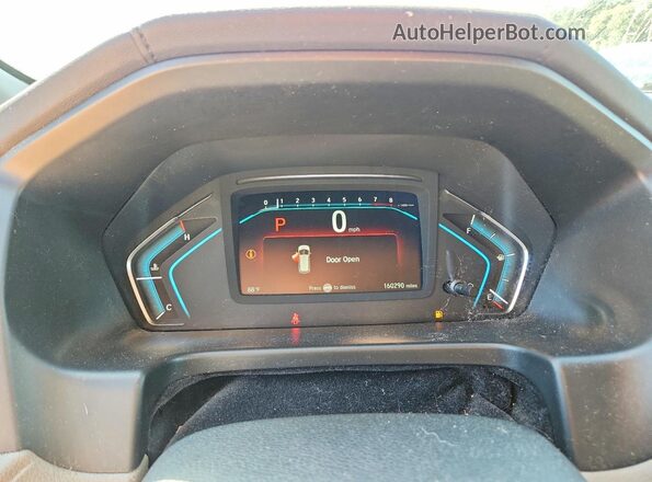 5FNRL6H75JB047322 2018 HONDA ODYSSEY White Вид щитка приладів