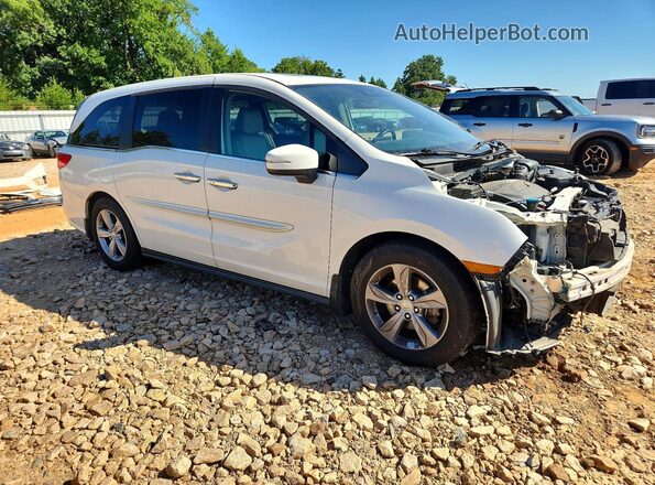 5FNRL6H75JB047322 2018 HONDA ODYSSEY White Передня права чверть