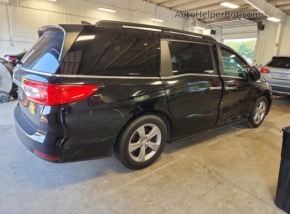 5FNRL6H75JB058420 2018 HONDA ODYSSEY Black Tył prawy