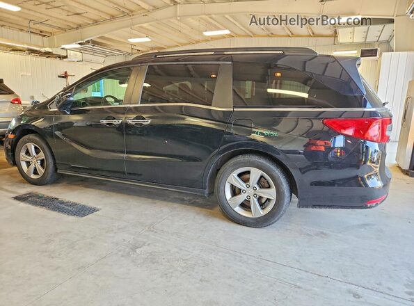 5FNRL6H75JB058420 2018 HONDA ODYSSEY Black Tył lewy
