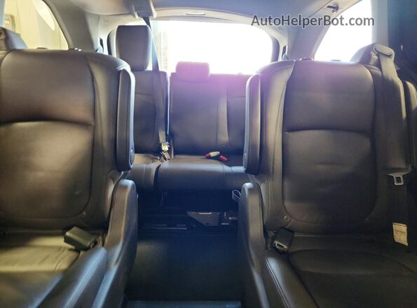 5FNRL6H75JB058420 2018 HONDA ODYSSEY Black Widok tylnych siedzeń