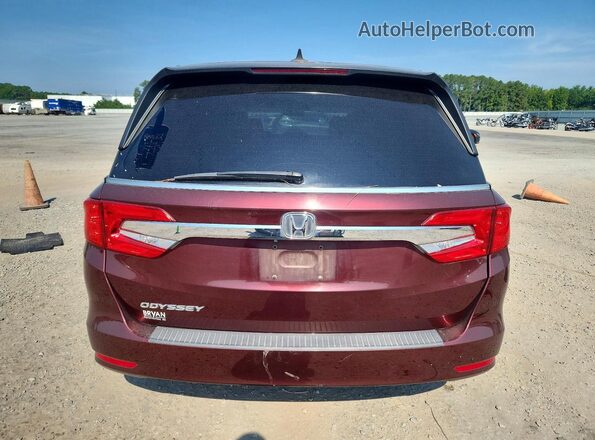 5FNRL6H75JB072365 2018 HONDA ODYSSEY Burgundy Вид ззаду