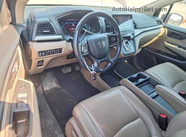 5FNRL6H75JB072365 2018 HONDA ODYSSEY Burgundy Вид панелі приладів
