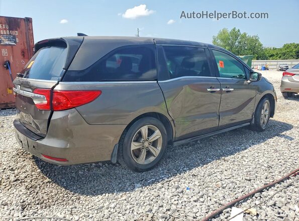 5FNRL6H75JB074522 2018 HONDA ODYSSEY Brown Rear right