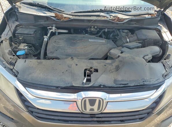 5FNRL6H75JB074522 2018 HONDA ODYSSEY Brown Engine compartment view