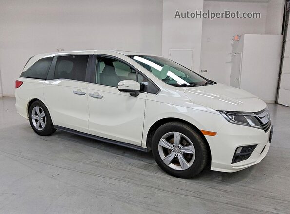5FNRL6H75KB053297 2019 HONDA ODYSSEY White წინა მარჯვენა