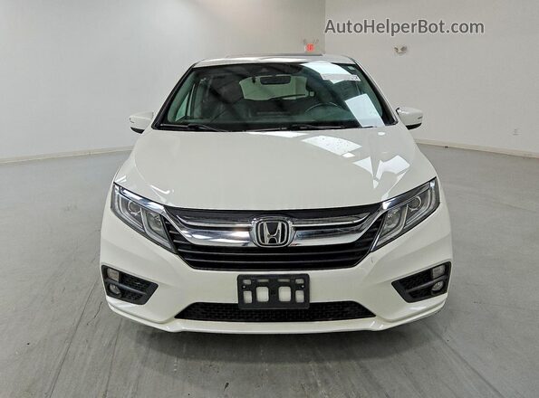 5FNRL6H75KB053297 2019 HONDA ODYSSEY White წინა ხედი