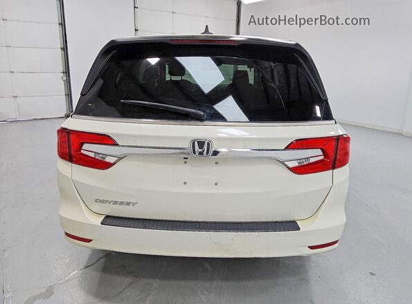 5FNRL6H75KB053297 2019 HONDA ODYSSEY White უკანა ხედი