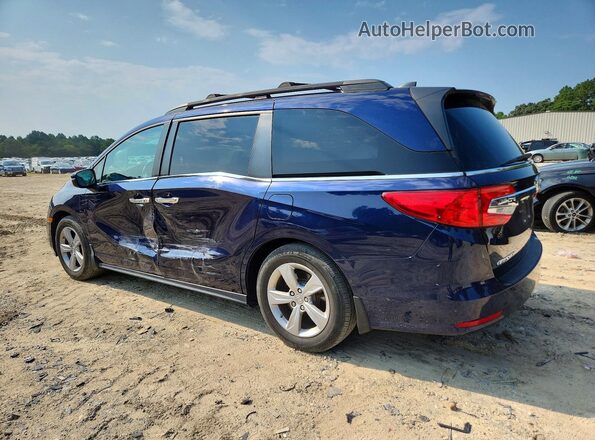 5FNRL6H75KB062338 2019 HONDA ODYSSEY Blue Задня ліва чверть