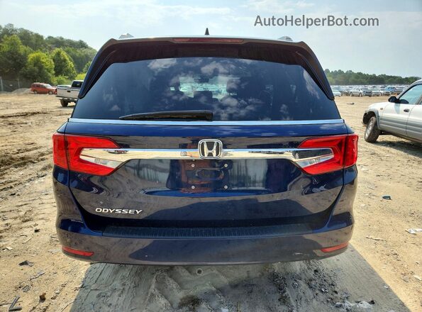 5FNRL6H75KB062338 2019 HONDA ODYSSEY Blue Вид ззаду