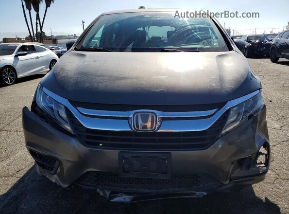 5FNRL6H75KB092522 2019 HONDA ODYSSEY Charcoal წინა ხედი