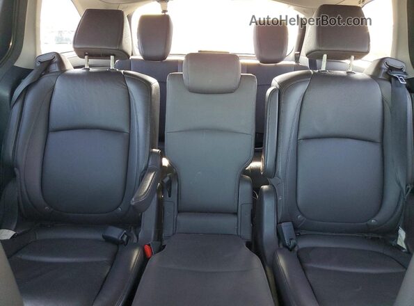 5FNRL6H75KB092522 2019 HONDA ODYSSEY Charcoal უკანა სავარძლების ხედი