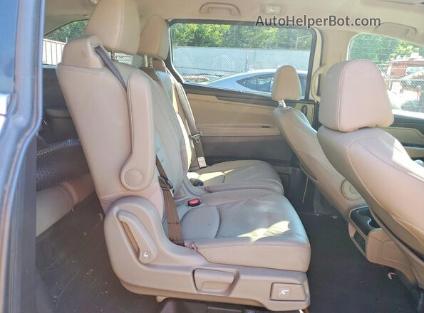 5FNRL6H75LB022312 2020 HONDA ODYSSEY White უკანა სავარძლების ხედი