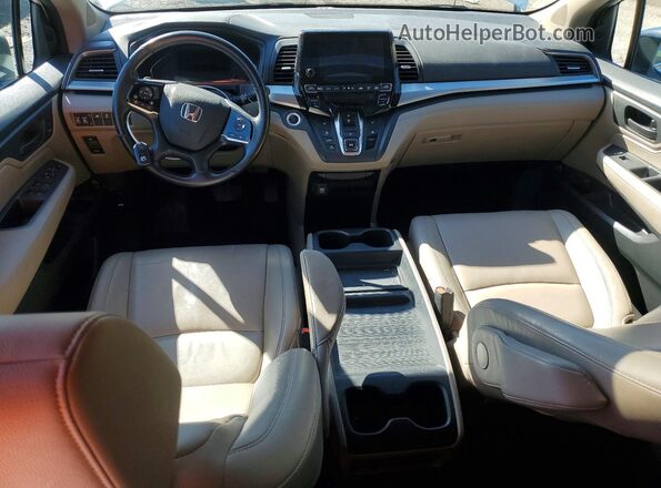 5FNRL6H75LB022312 2020 HONDA ODYSSEY White წინა პანელის ხედი