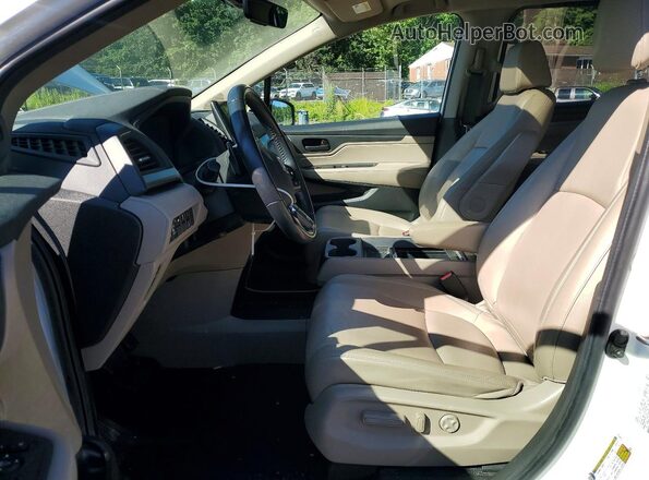 5FNRL6H75LB022312 2020 HONDA ODYSSEY White წინა სალონის ხედი