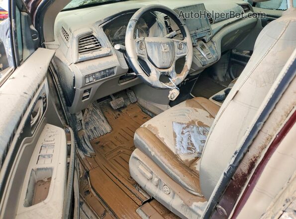 5FNRL6H75LB024318 2020 HONDA ODYSSEY Бордовый Вид панели приборов