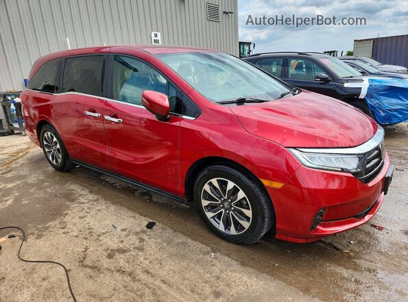 5FNRL6H75NB053594 2022 HONDA ODYSSEY Red Առջևի աջ