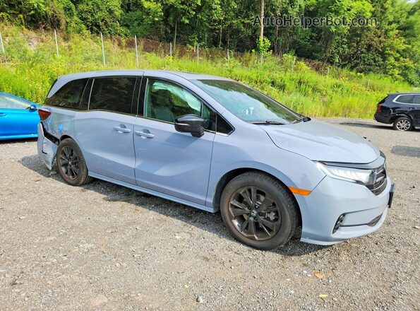 5FNRL6H75PB065876 2023 HONDA ODYSSEY Gray Առջևի աջ