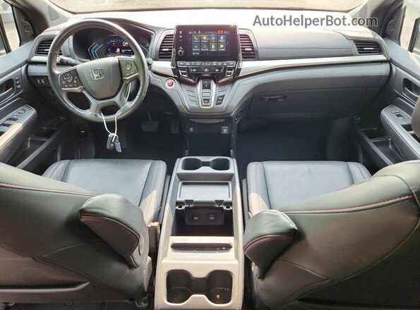 5FNRL6H75PB065876 2023 HONDA ODYSSEY Gray Առջևի վահանակի տեսք