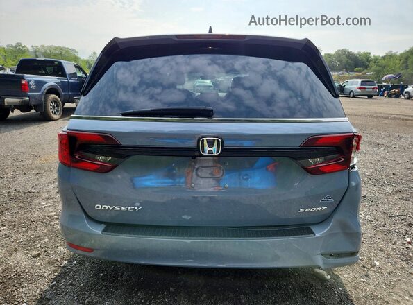 5FNRL6H75PB065876 2023 HONDA ODYSSEY Gray Հետևի տեսք
