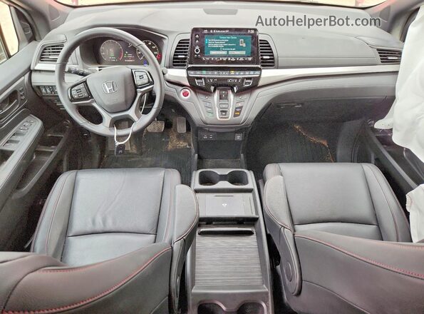 5FNRL6H75SB085506 2025 HONDA ODYSSEY Red წინა პანელის ხედი