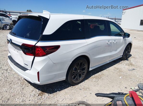 5FNRL6H75TB043967 2026 HONDA ODYSSEY White Rear right