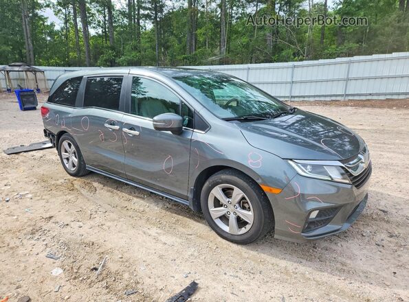 5FNRL6H76KB002164 2019 HONDA ODYSSEY Gray Front right