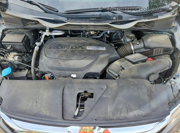 5FNRL6H76KB002164 2019 HONDA ODYSSEY Gray Engine compartment view