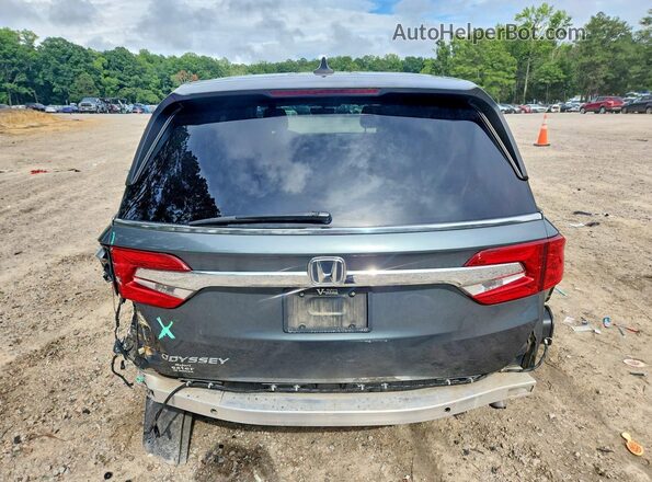 5FNRL6H76KB002164 2019 HONDA ODYSSEY Gray Rear view