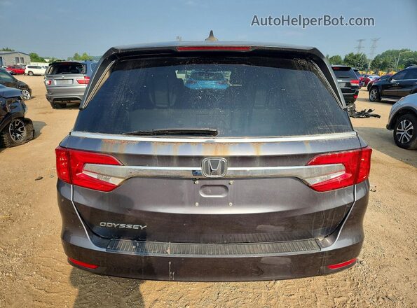 5FNRL6H76KB008076 2019 HONDA ODYSSEY Gray უკანა ხედი