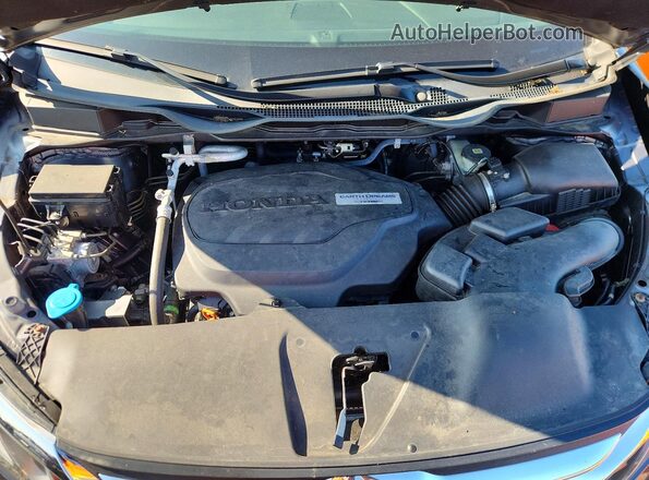 5FNRL6H76KB025332 2019 HONDA ODYSSEY Gray Вид підкапотного простору