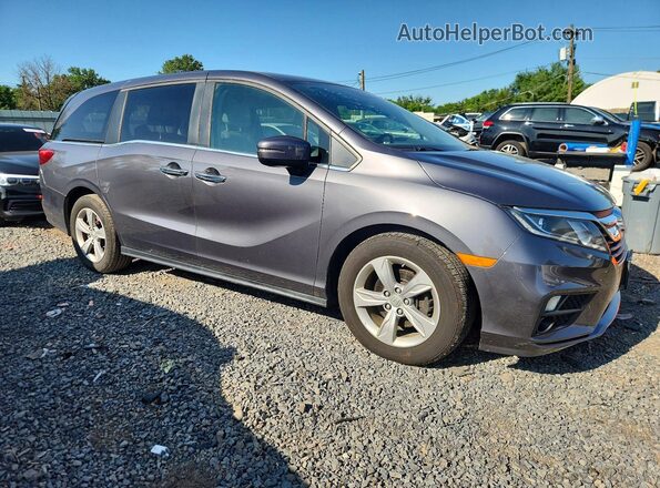 5FNRL6H76KB025332 2019 HONDA ODYSSEY Gray Передня права чверть