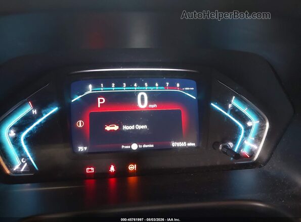 5FNRL6H76KB072778 2019 HONDA ODYSSEY Черный Вид задних сидений