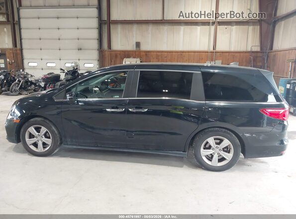 5FNRL6H76KB072778 2019 HONDA ODYSSEY Черный Панорамный вид салона 360°