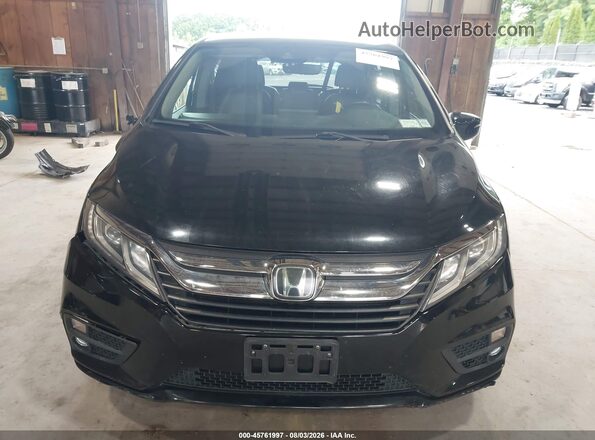 5FNRL6H76KB072778 2019 HONDA ODYSSEY Черный Вид щитка приборов