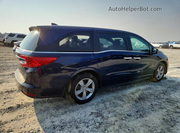 5FNRL6H76LB025168 2020 HONDA ODYSSEY Blue Trasero derecho