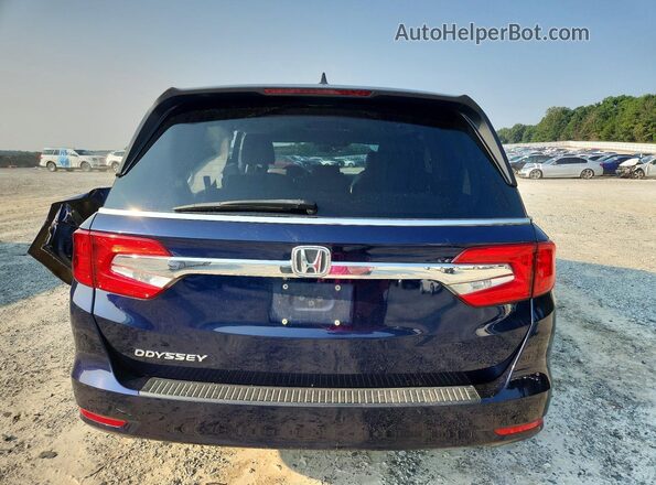 5FNRL6H76LB025168 2020 HONDA ODYSSEY Blue Vista trasera