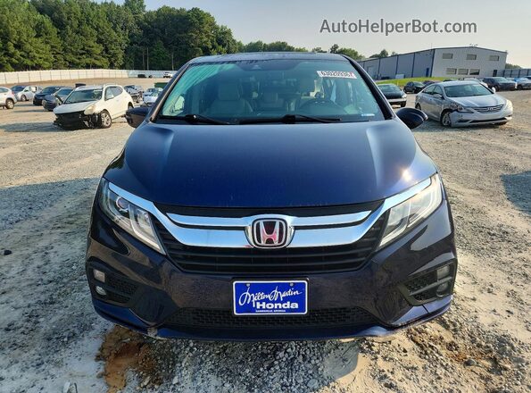5FNRL6H76LB025168 2020 HONDA ODYSSEY Blue Vista frontal