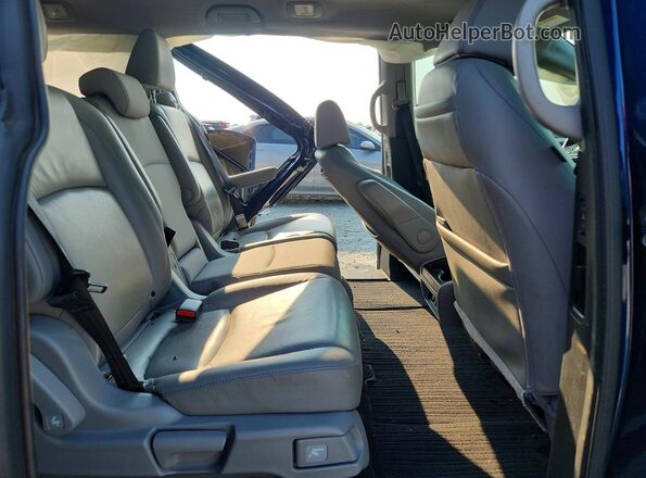 5FNRL6H76LB025168 2020 HONDA ODYSSEY Blue Vista de los asientos traseros