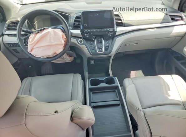 5FNRL6H76LB039121 2020 HONDA ODYSSEY Gray Vista del salpicadero