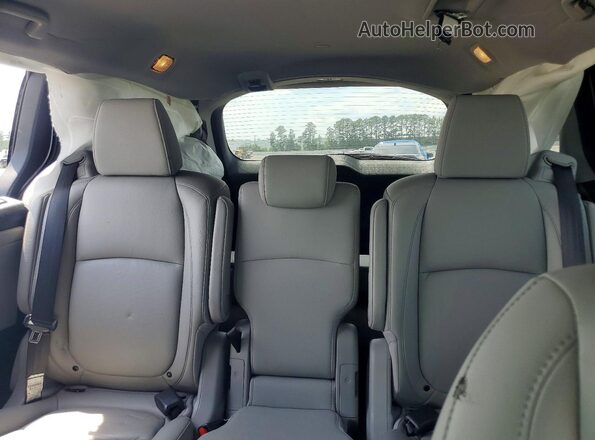 5FNRL6H76LB039121 2020 HONDA ODYSSEY Gray Vista de los asientos traseros